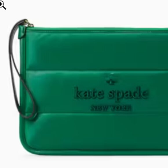 Kate Spade Ella Puffy Fabric Wristlet - Picture 2 of 4